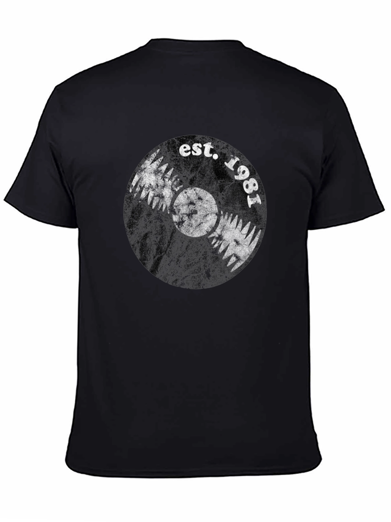 Est. 1981 Vinyl Record Graphic T-Shirt