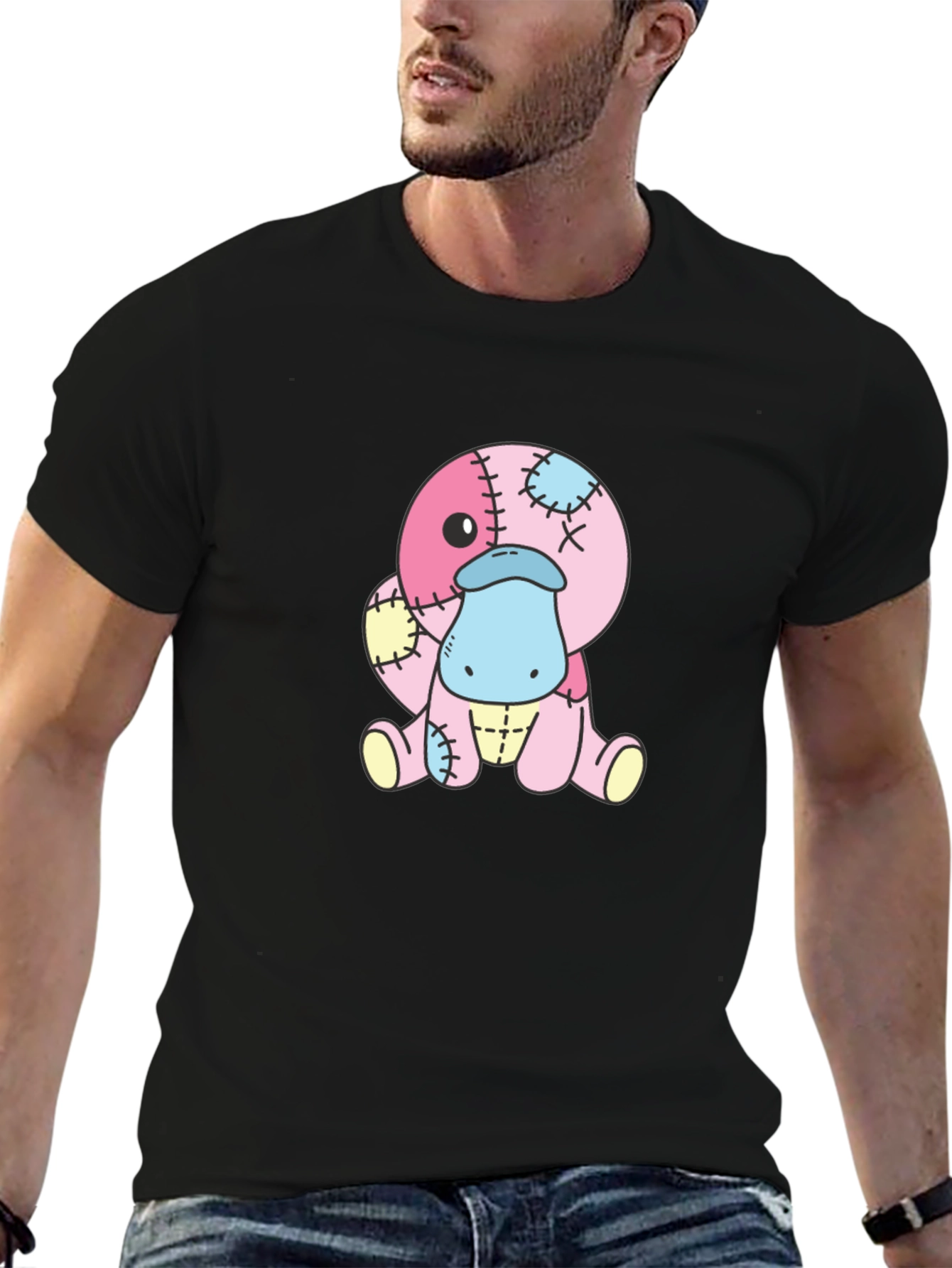 Cute Platypus Stuffed Animal Graphic Tee