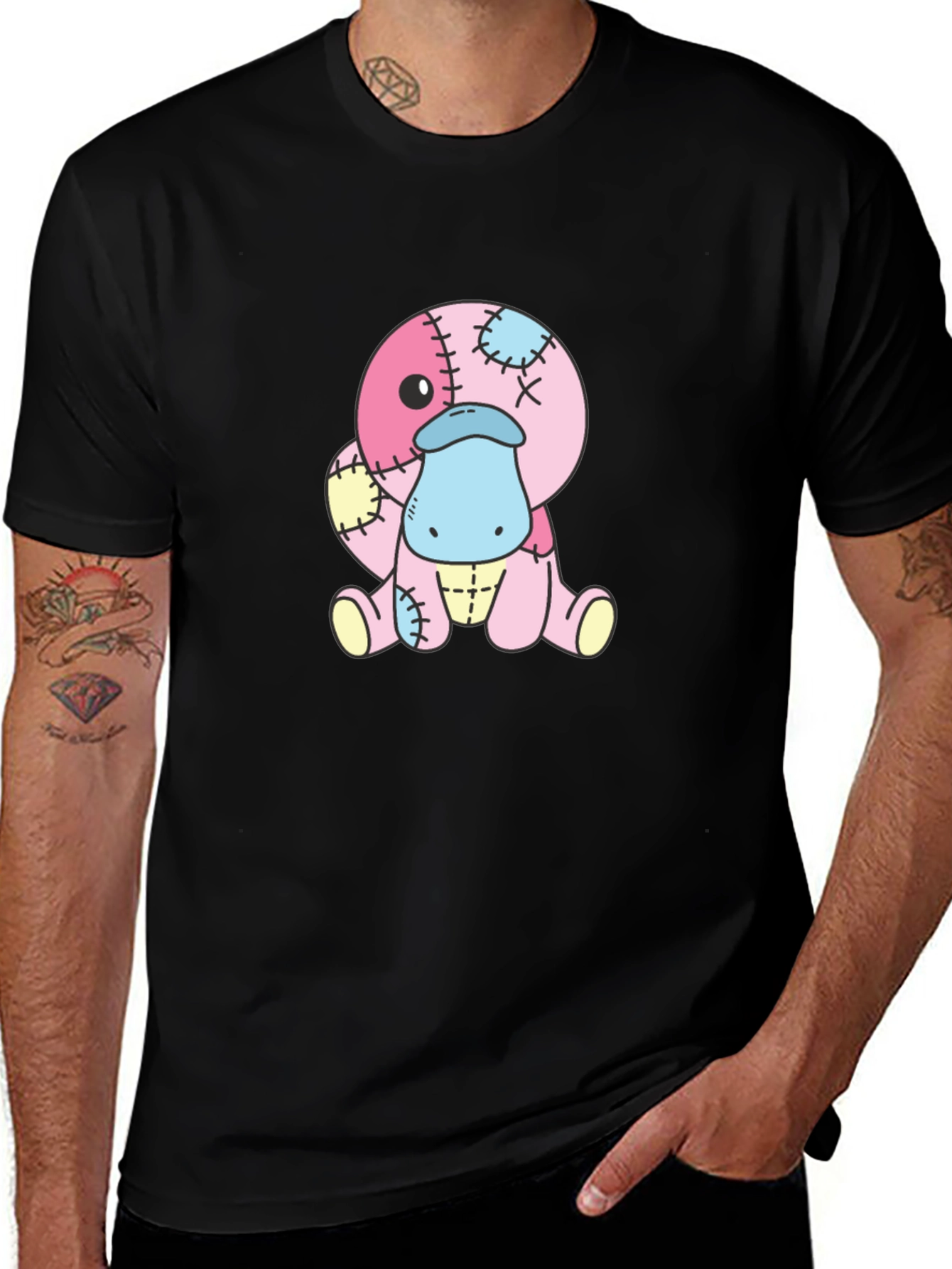 Cute Platypus Stuffed Animal Graphic Tee