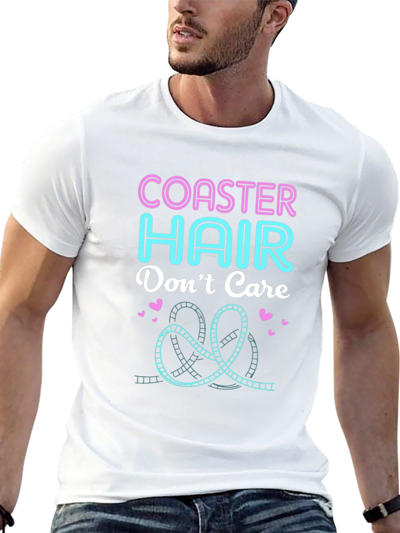 Coaster Hair Dont Care - Graphic T-Shirt