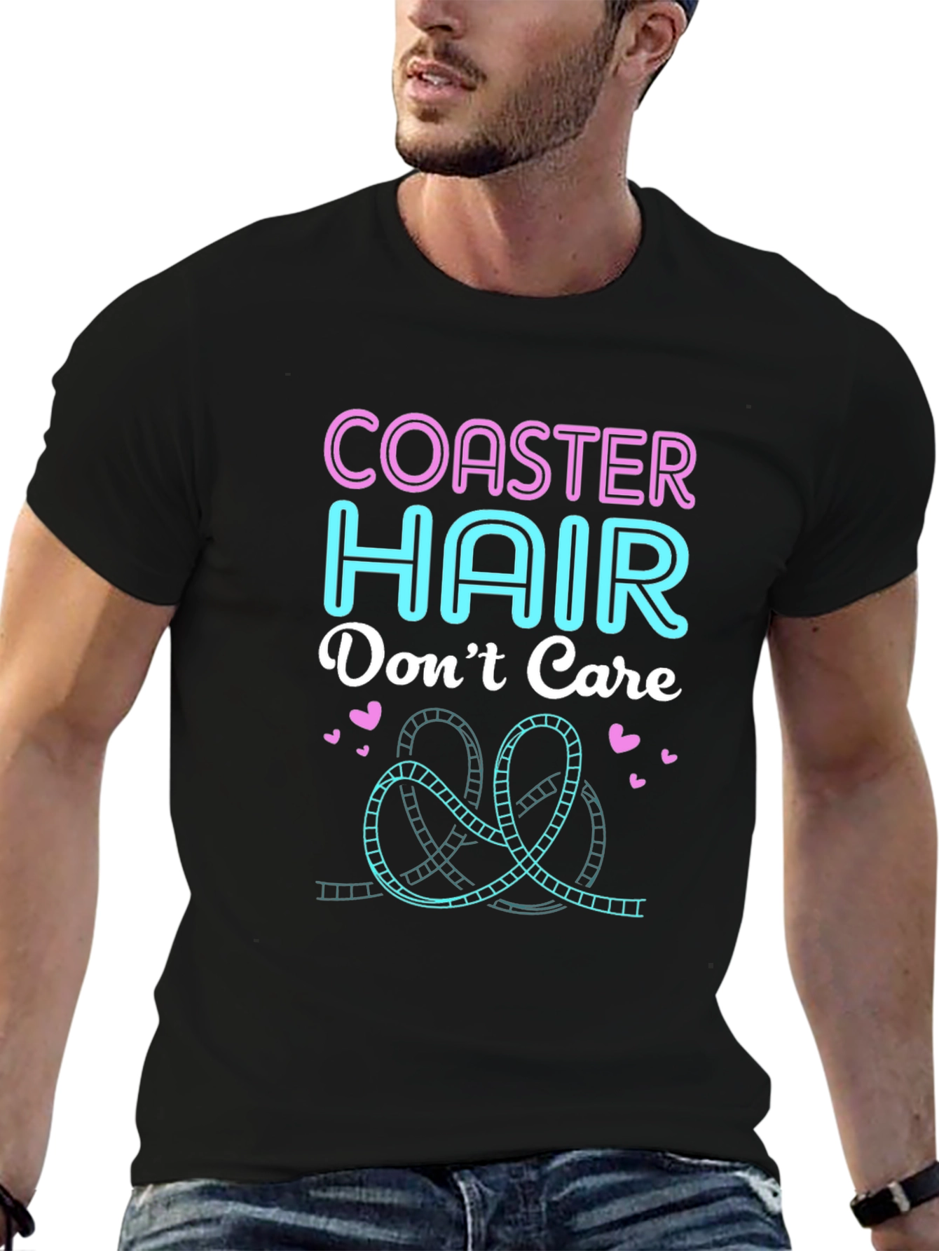 Coaster Hair Dont Care - Graphic T-Shirt