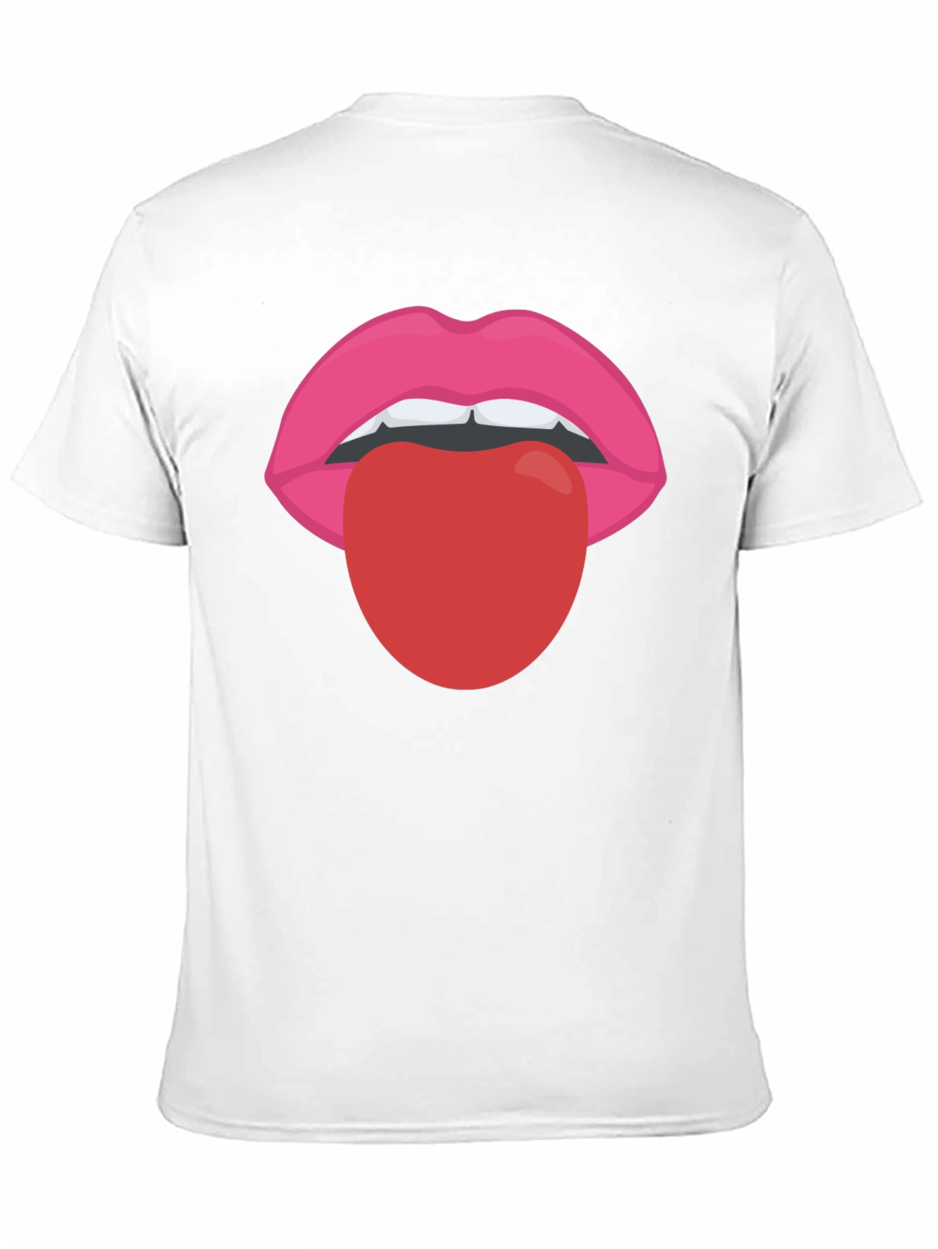 Funky Lips T-Shirt - Tongue Out Graphic Tee
