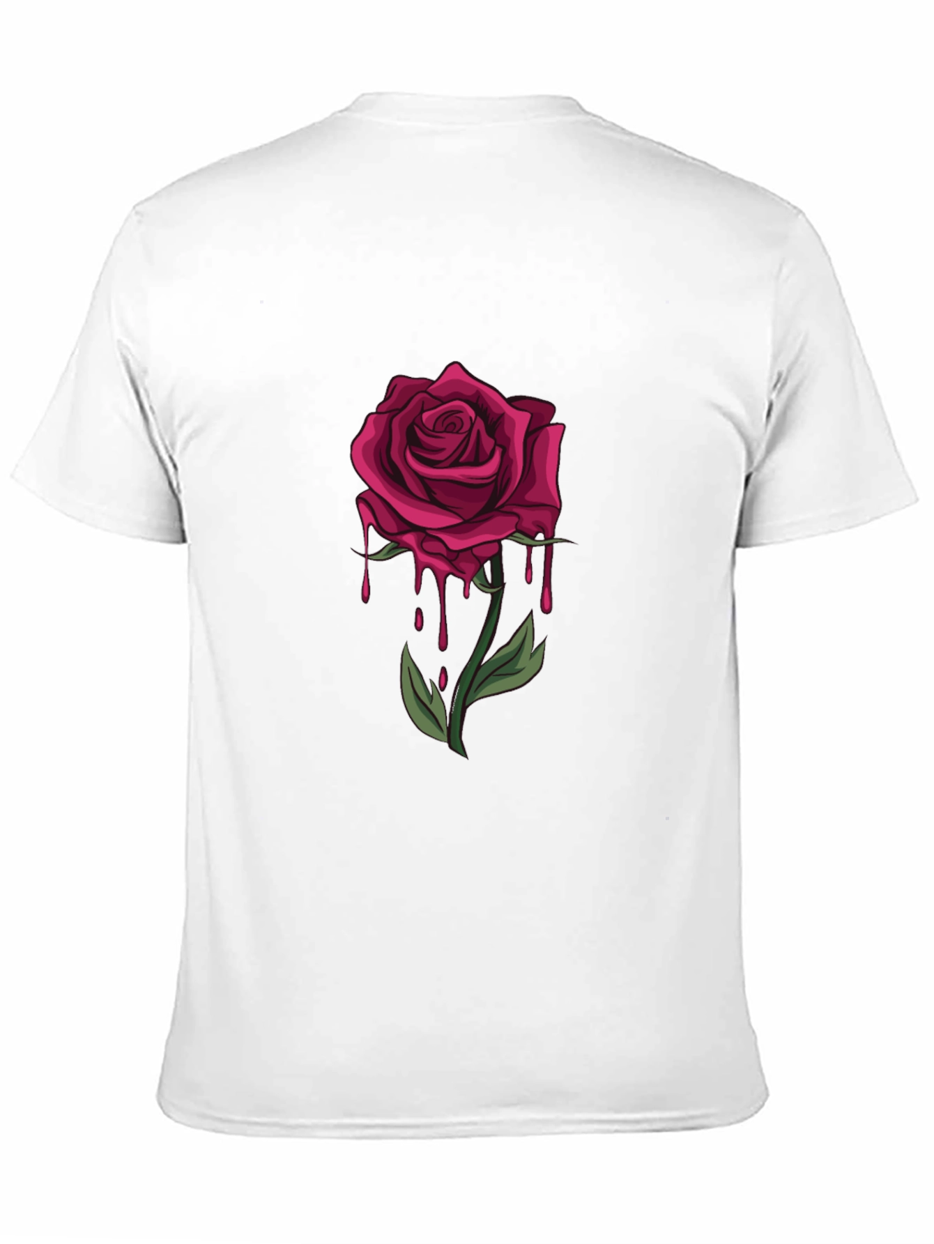 Rose Drip Graphic Tee