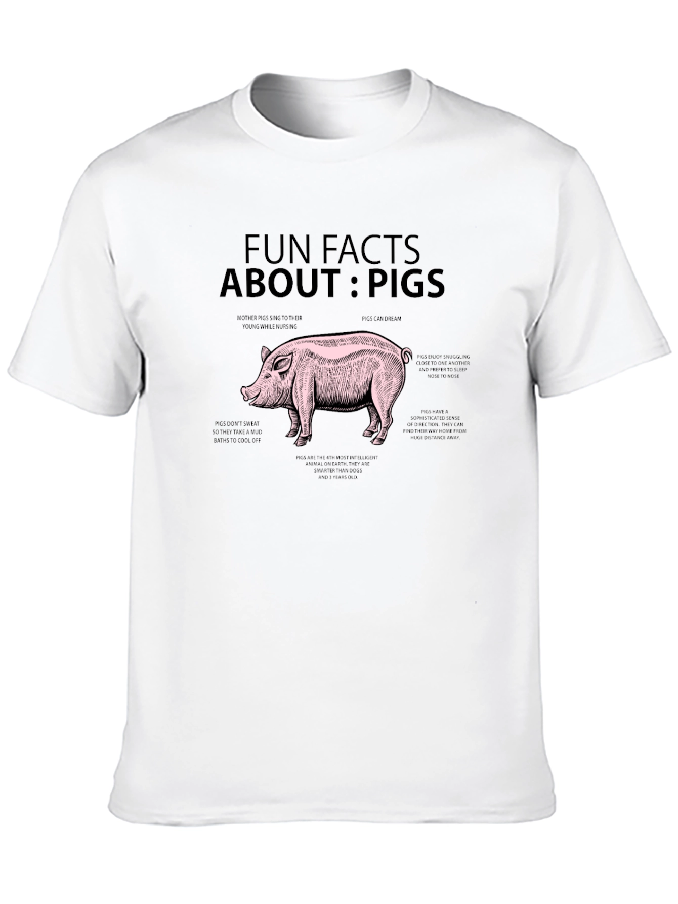 Fun Facts About Pigs Graphic Tee