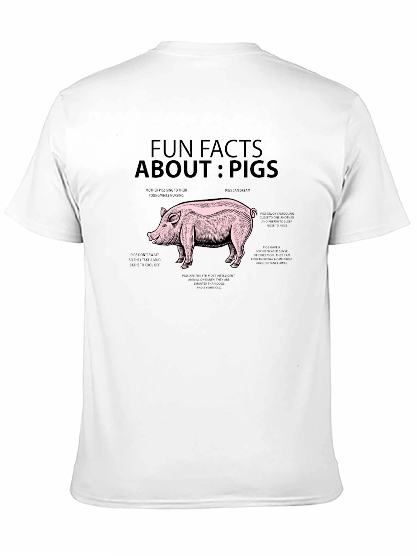 Fun Facts About Pigs Graphic Tee