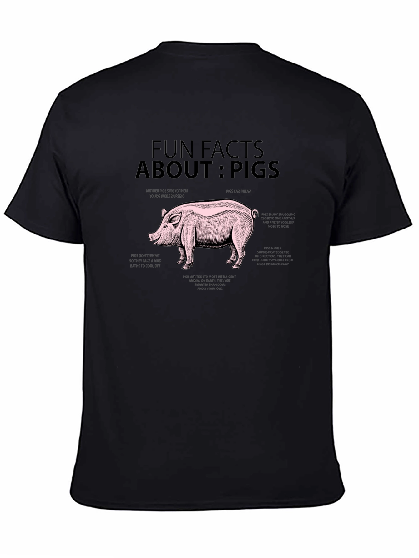 Fun Facts About Pigs Graphic Tee