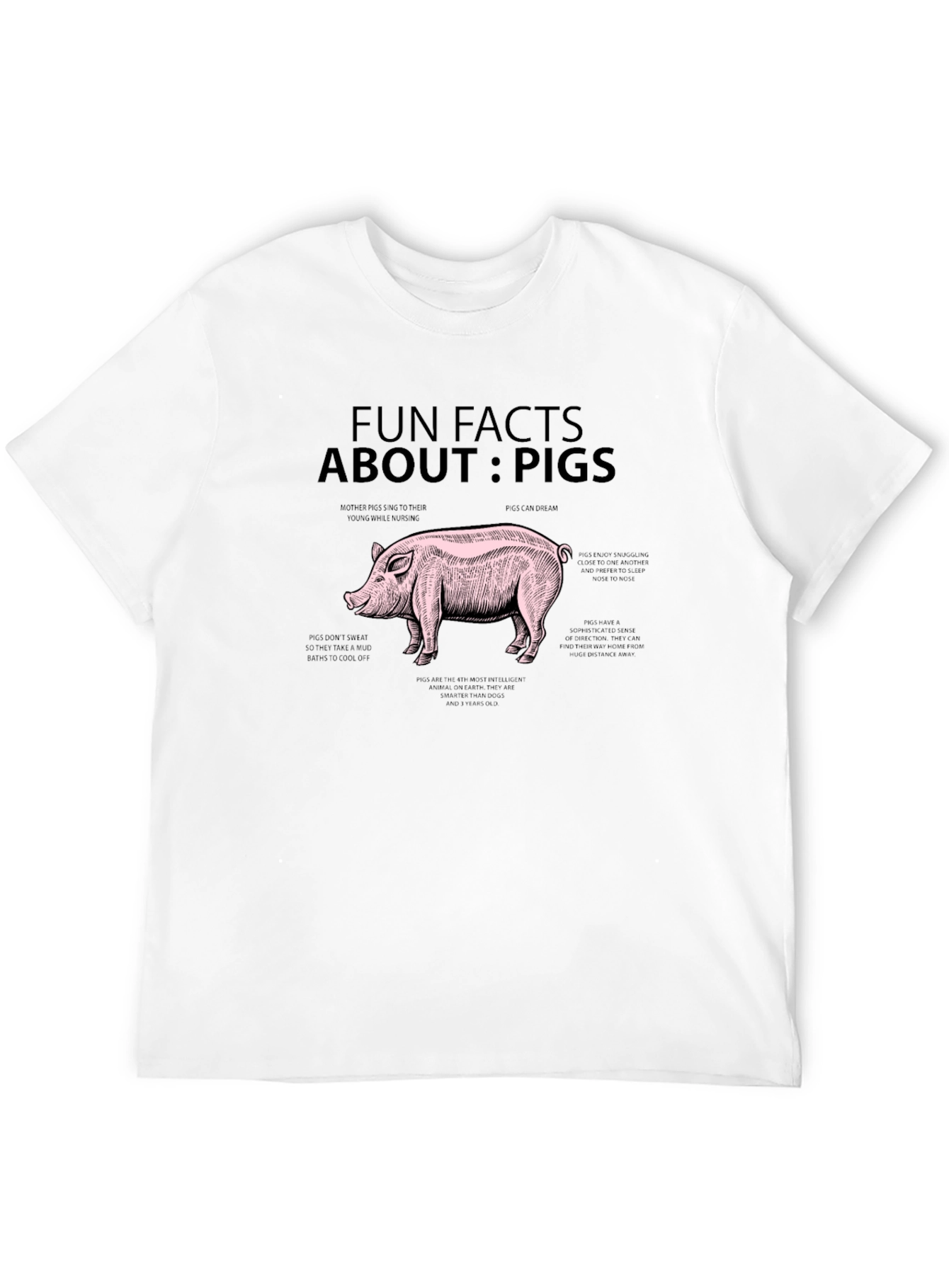 Fun Facts About Pigs Graphic Tee
