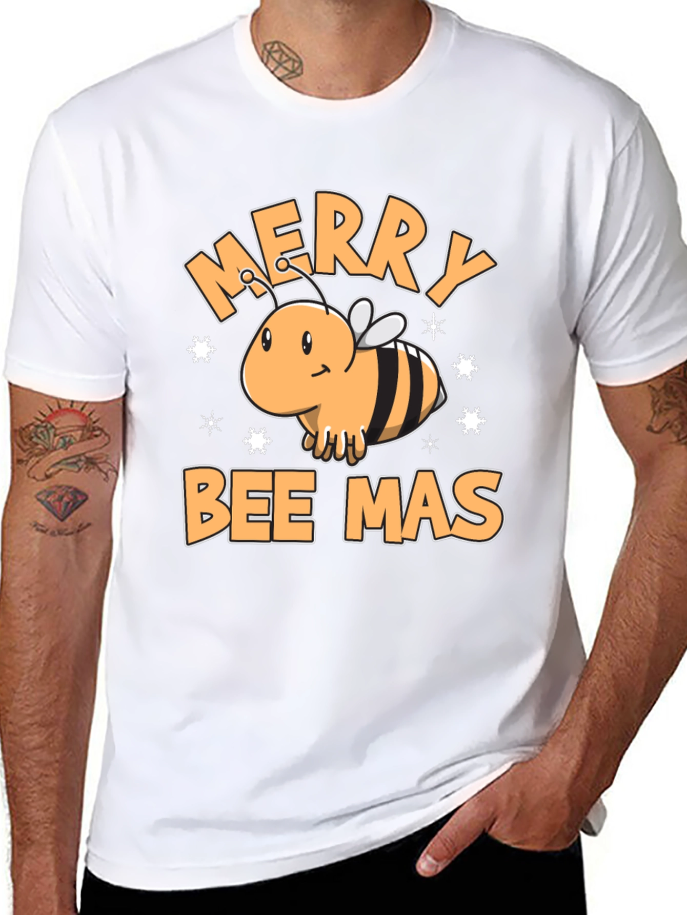 Merry Bee Mas Graphic Tee