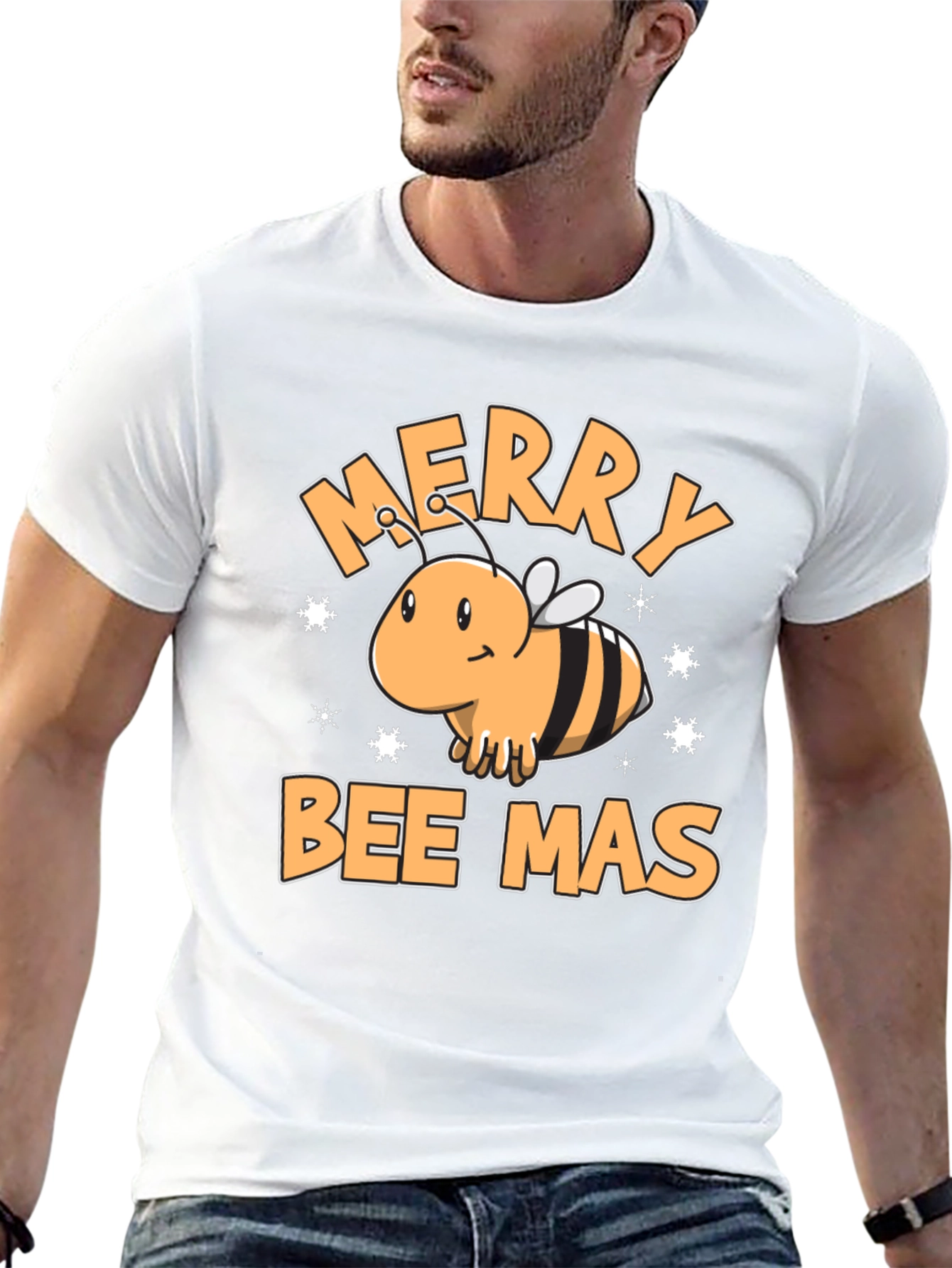 Merry Bee Mas Graphic Tee