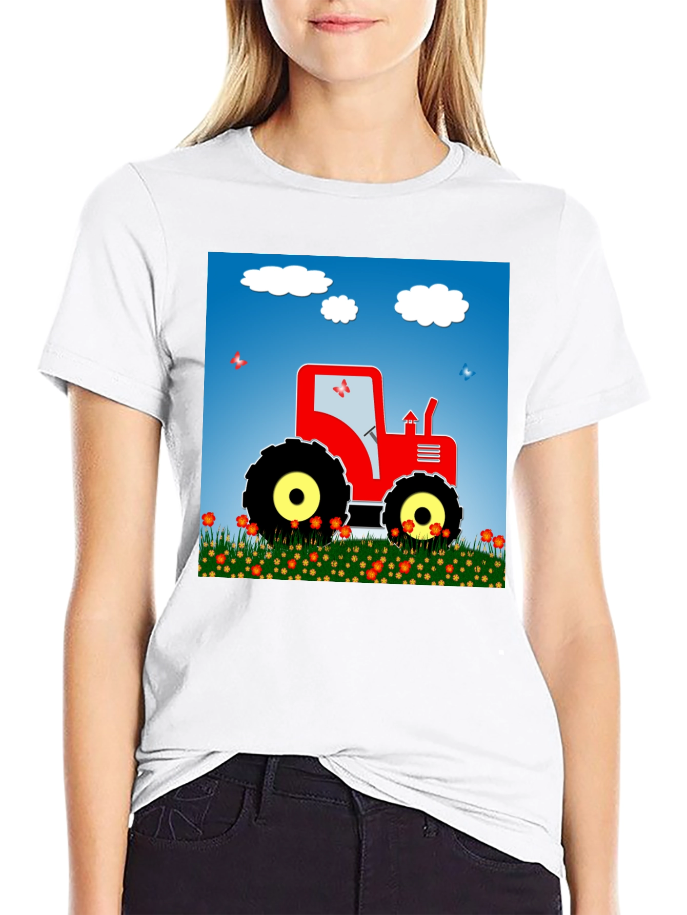 Tractor Graphic Tee - Farm Life Style