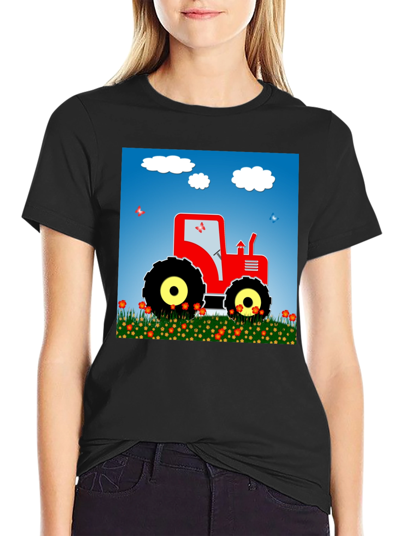 Tractor Graphic Tee - Farm Life Style
