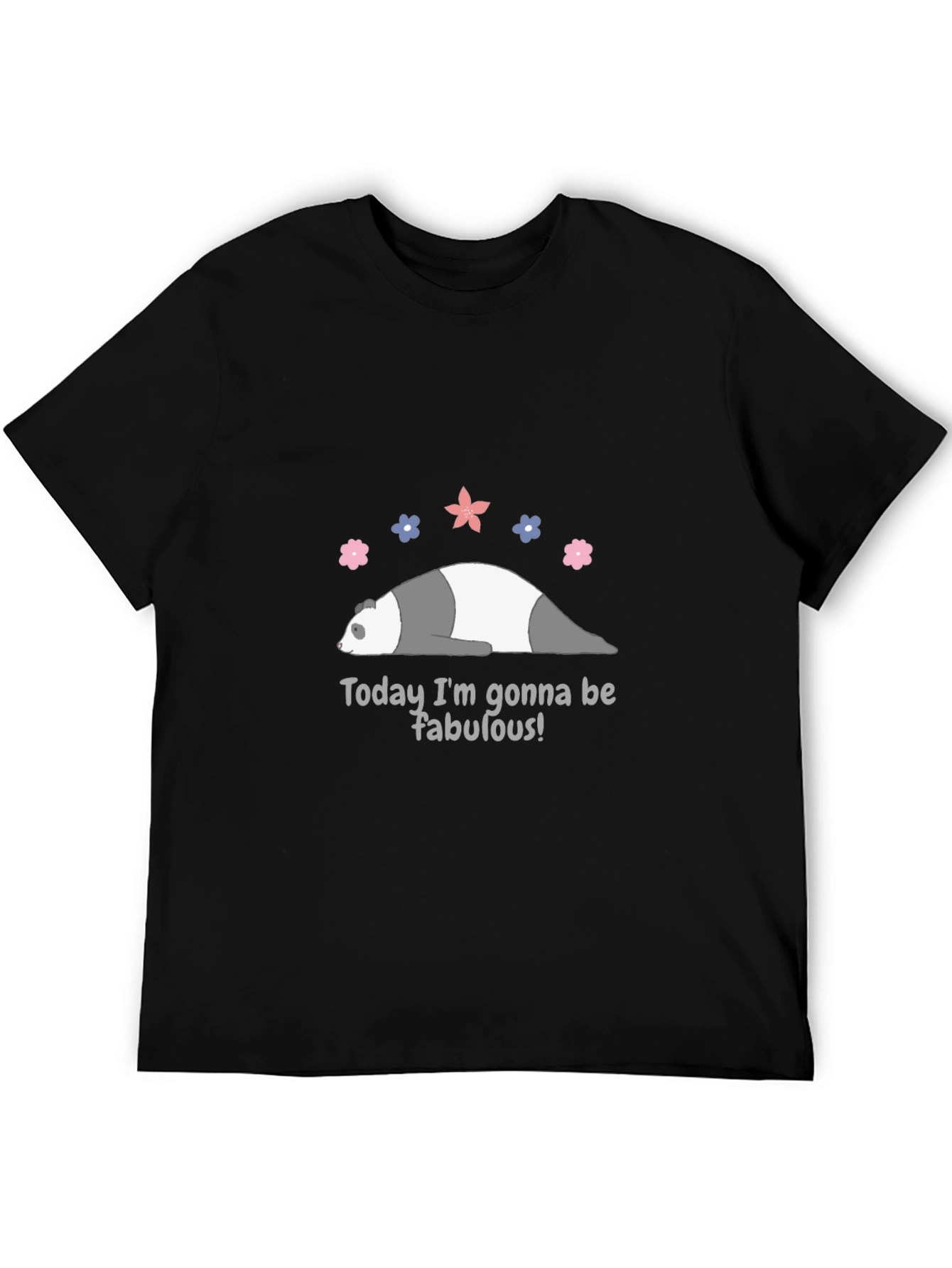 Funny Panda Fabulous Graphic Tee