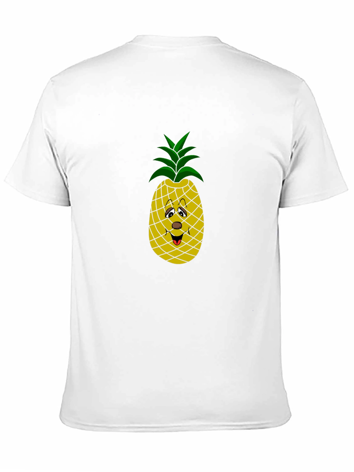 Pineapple Graphic Black T-Shirt