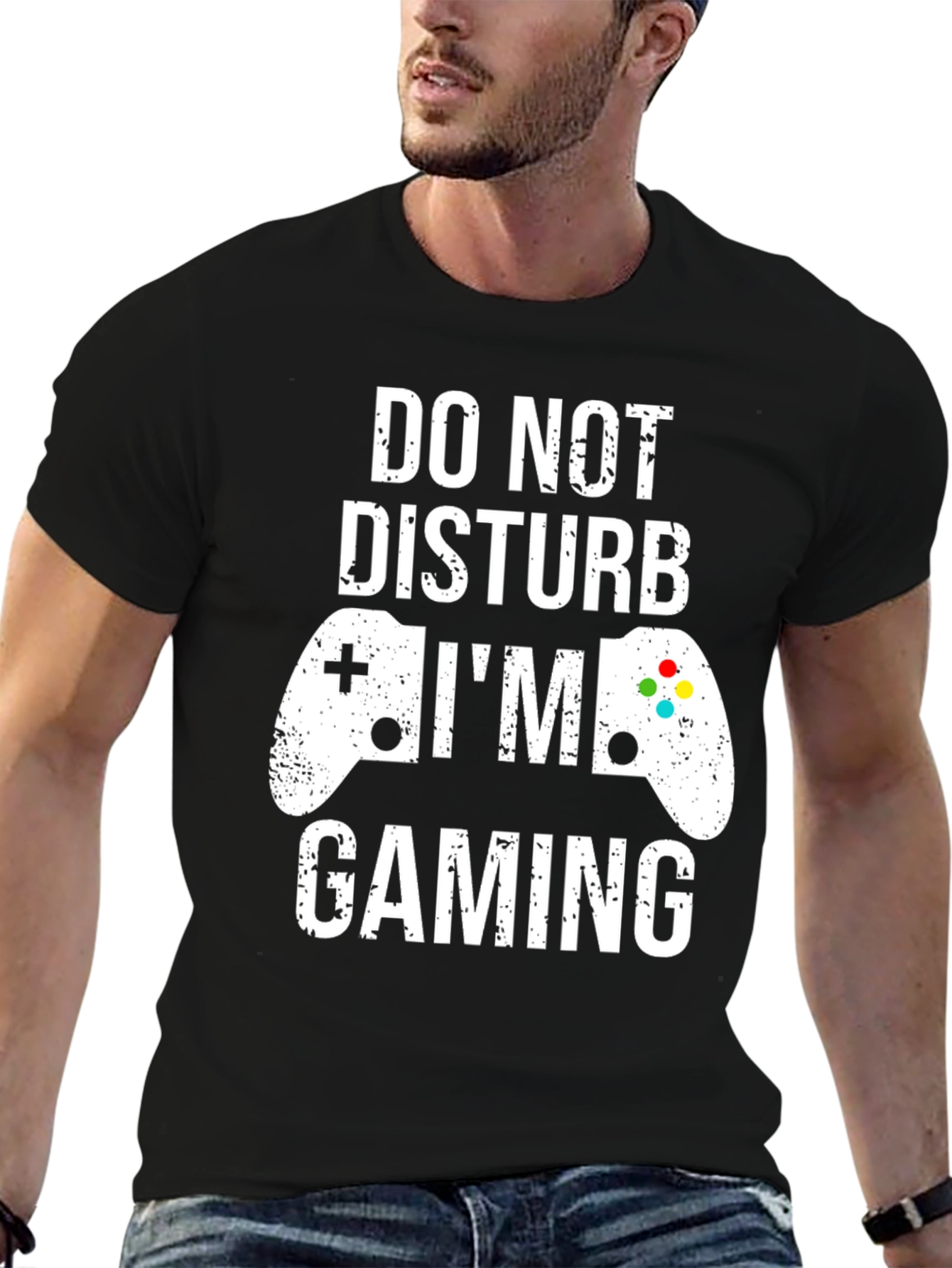 Gamer T-Shirt: Do Not Disturb Im Gaming
