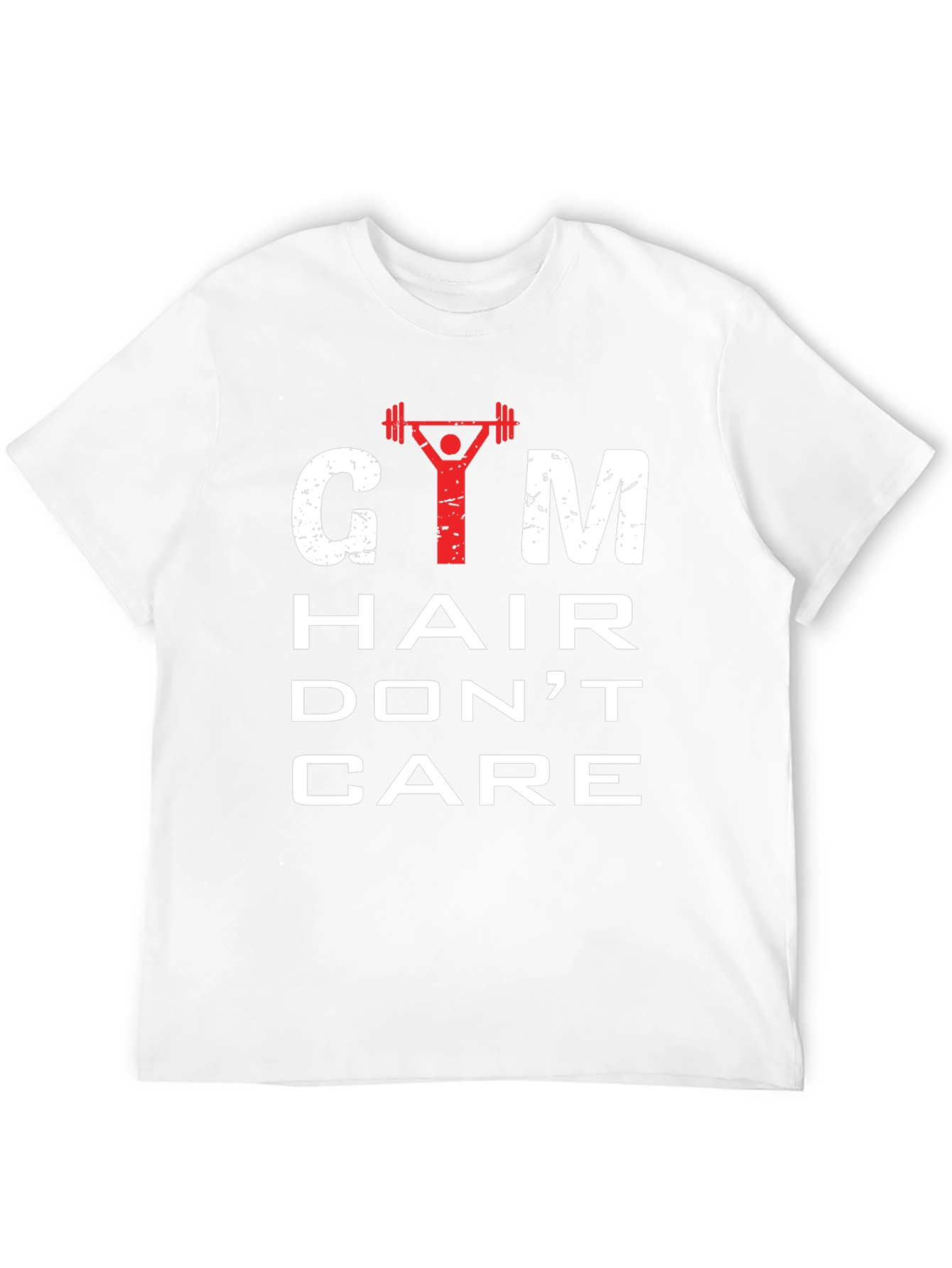 Gym Hair Dont Care Mens Graphic Tee