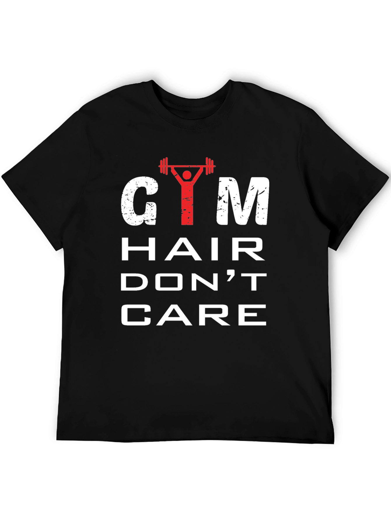 Gym Hair Dont Care Mens Graphic Tee
