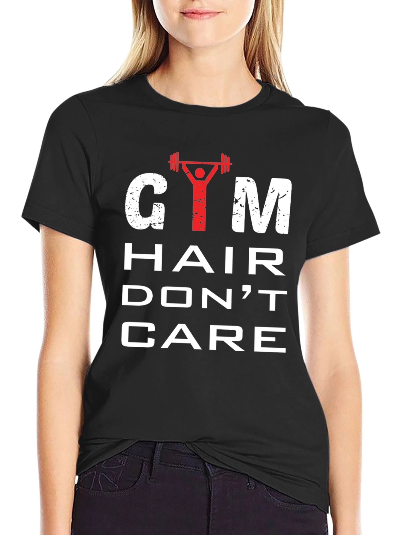 Gym Hair Dont Care Mens Graphic Tee
