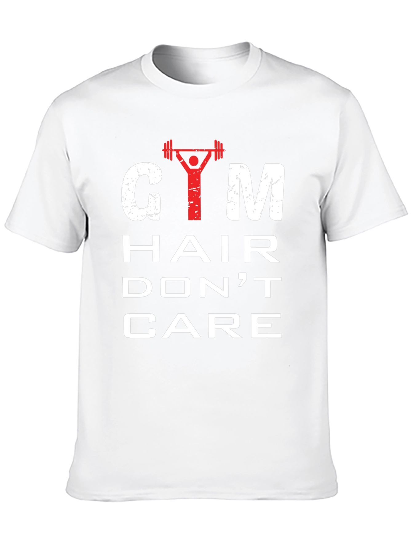 Gym Hair Dont Care Mens Graphic Tee