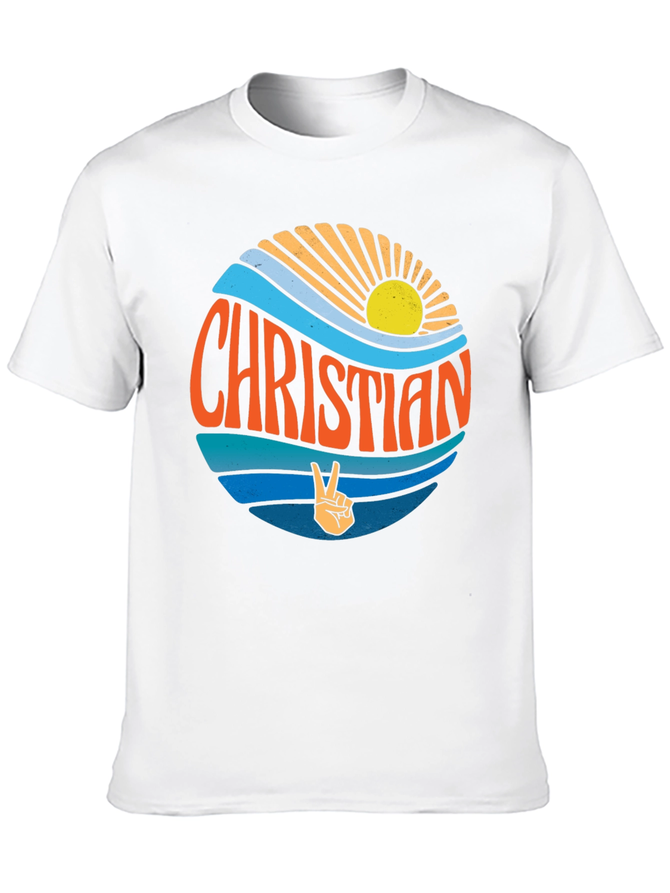 Christian Peace Sign T-Shirt