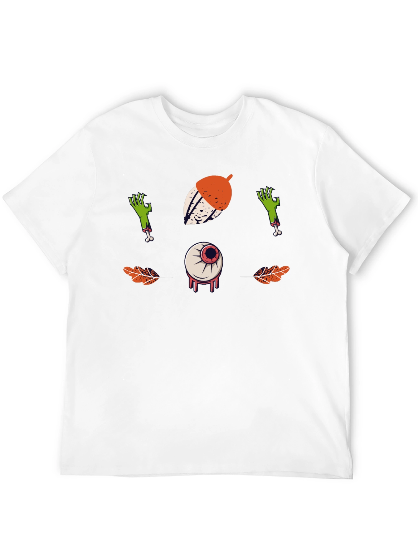 Halloween Graphic Print Tee - Spooky Season