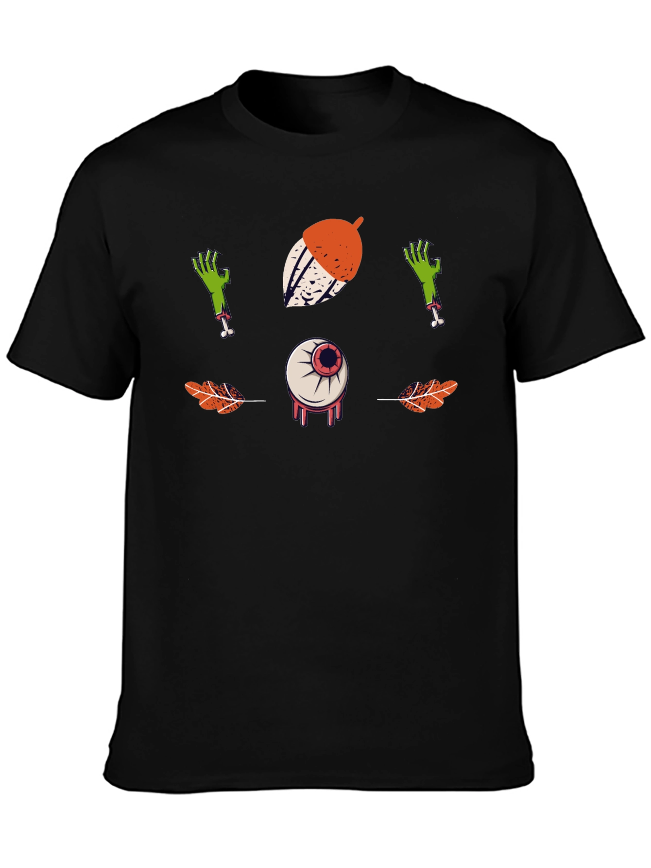 Halloween Graphic Print Tee - Spooky Season