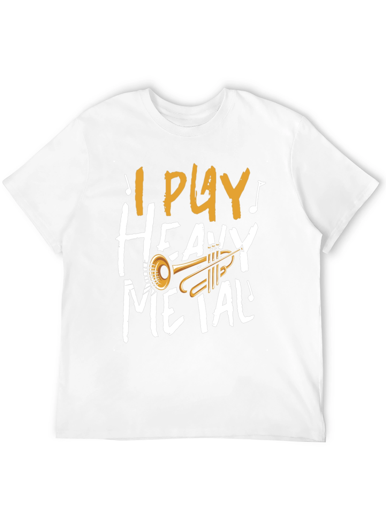 I Play Heavy Metal Trumpet T-Shirt