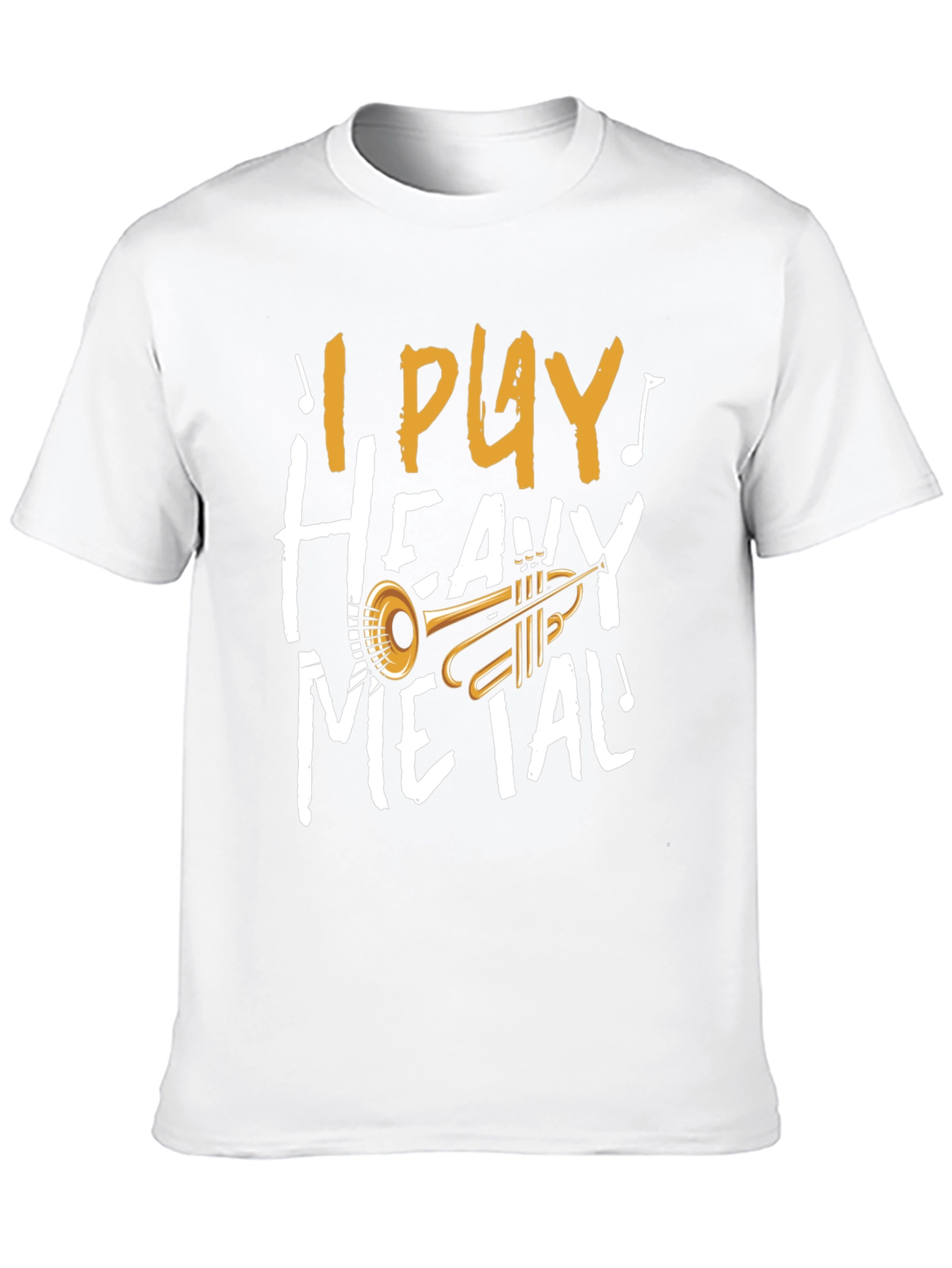 I Play Heavy Metal Trumpet T-Shirt