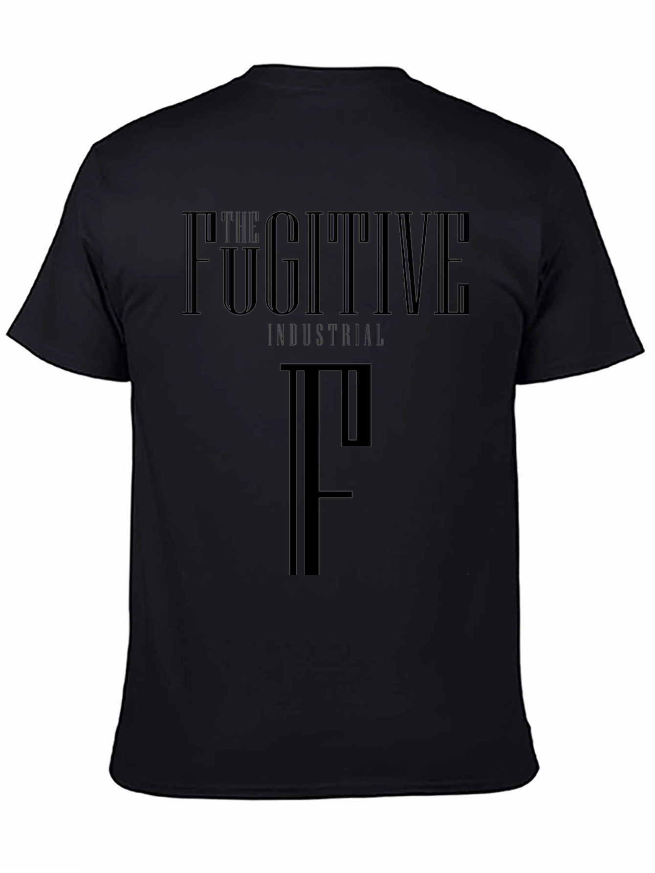 The Fugitive Industrial Black Graphic Tee