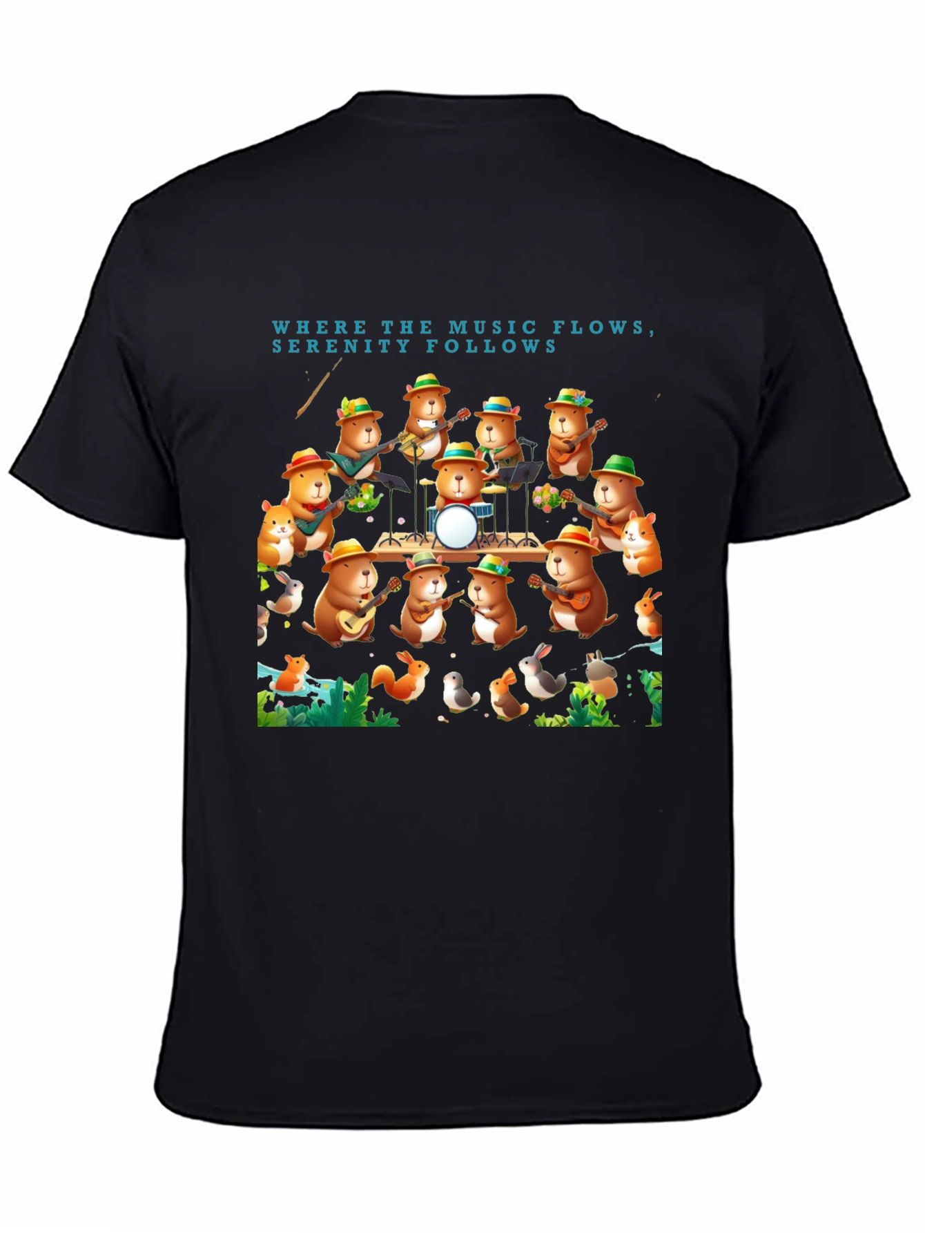Musical Rodent Band T-Shirt