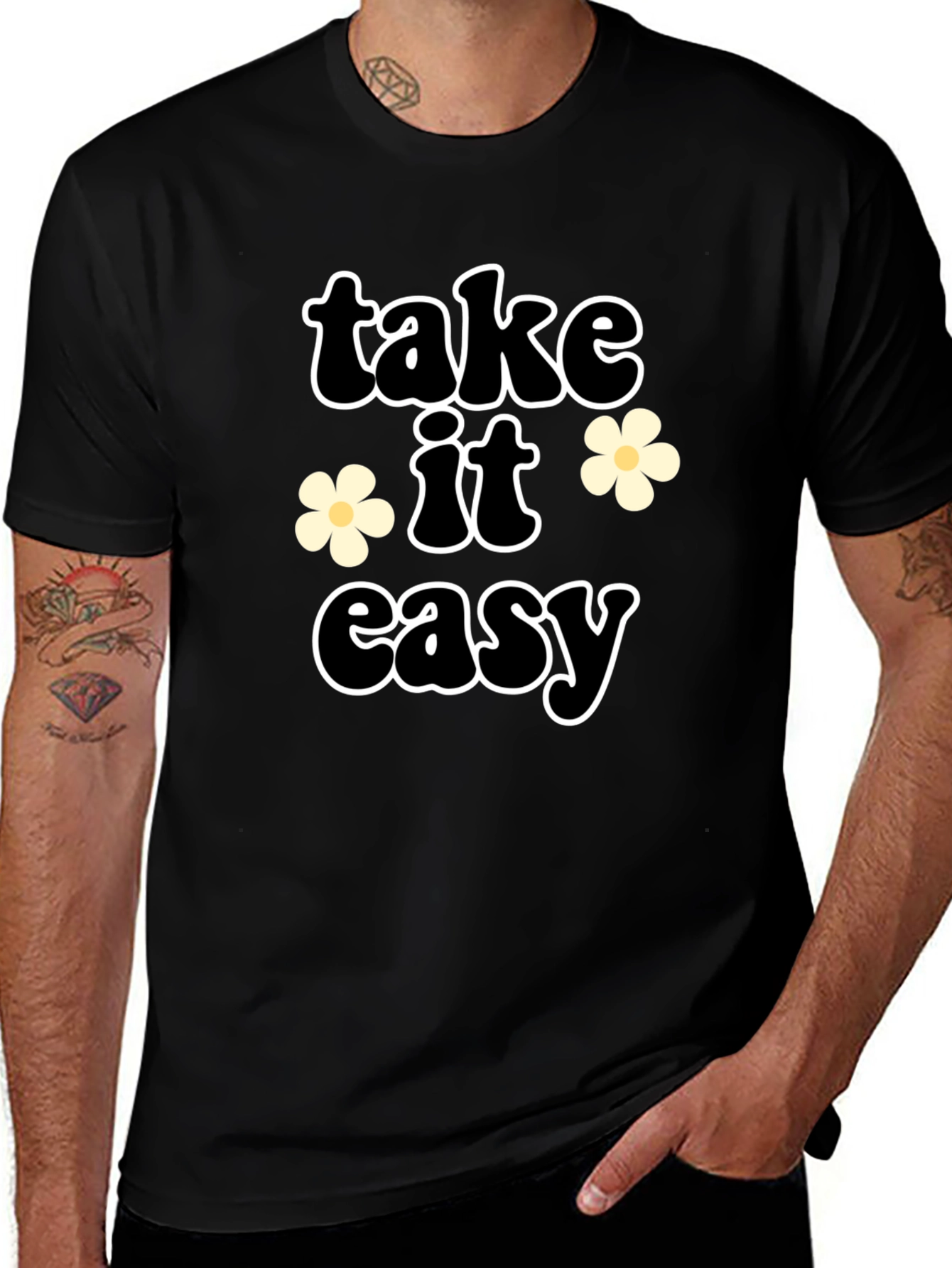 Take It Easy Graphic T-Shirt - Relaxed Fit