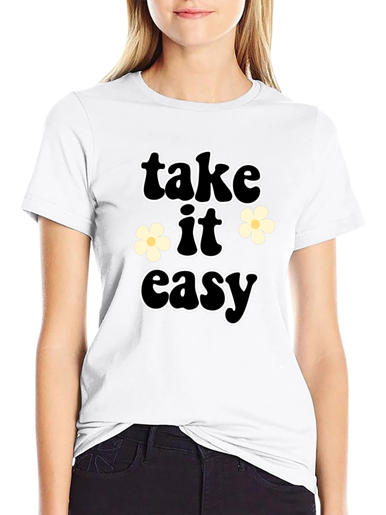 Take It Easy Graphic T-Shirt - Relaxed Fit