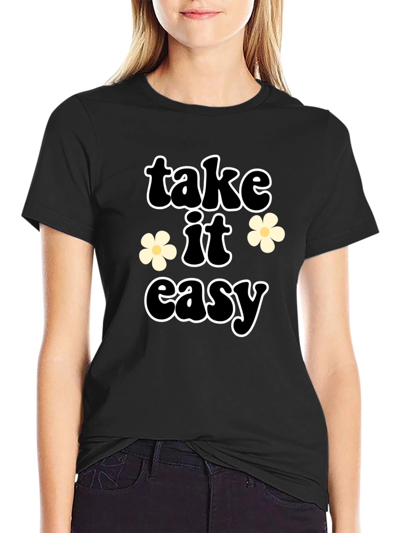 Take It Easy Graphic T-Shirt - Relaxed Fit