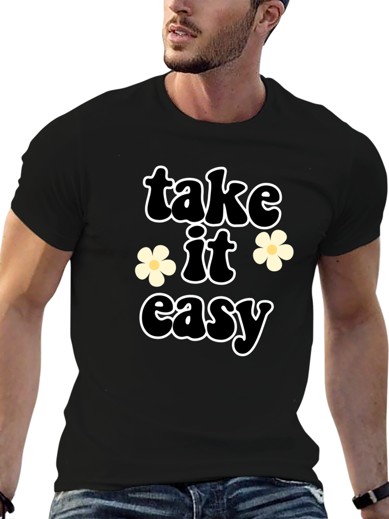 Take It Easy Graphic T-Shirt - Relaxed Fit