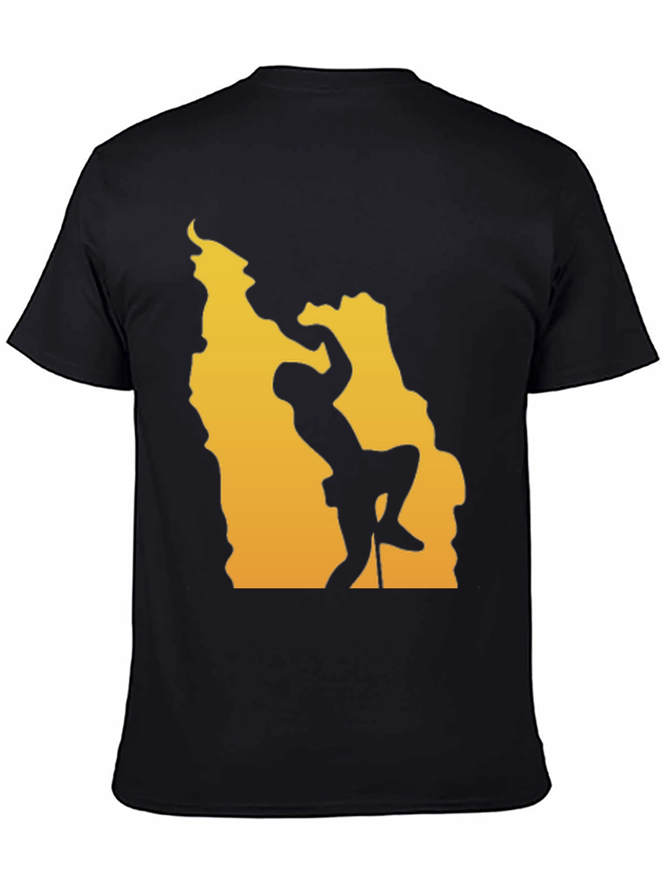 Climbing Graphic Tee - Black