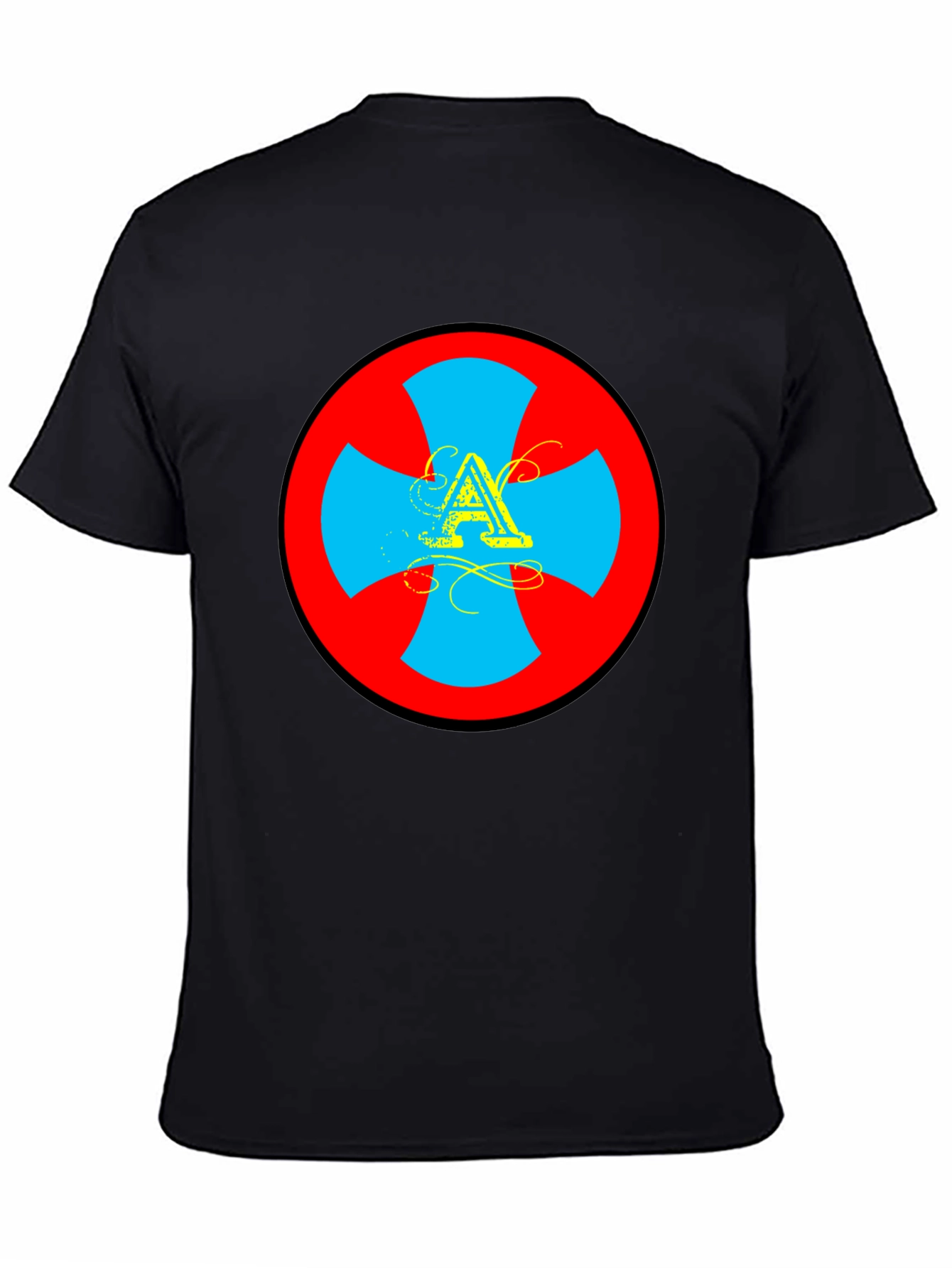 Emblem Tee: Stylish Graphic Print T-Shirt