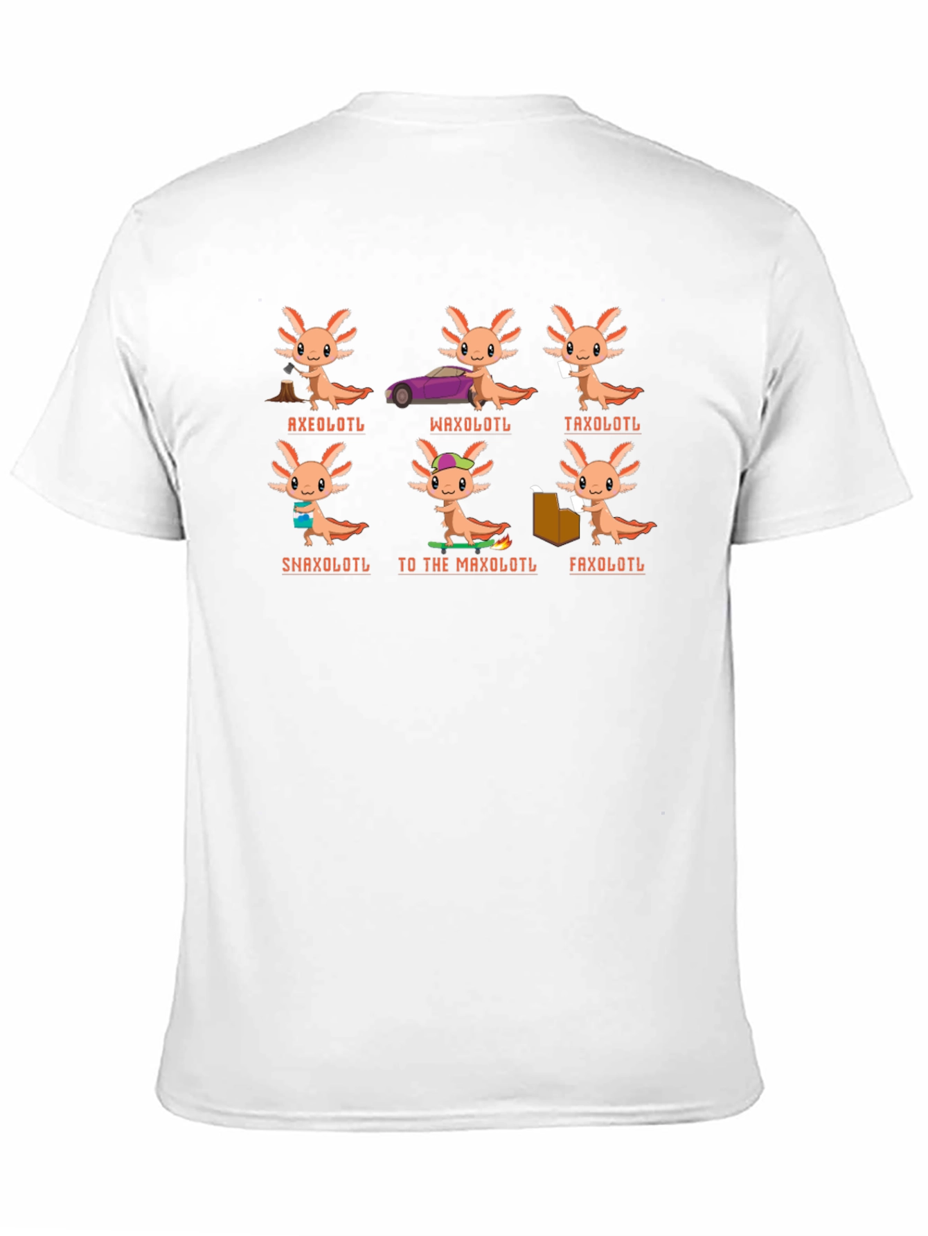 Axolotl Pun T-Shirt - Fun Amphibian Humor Tee
