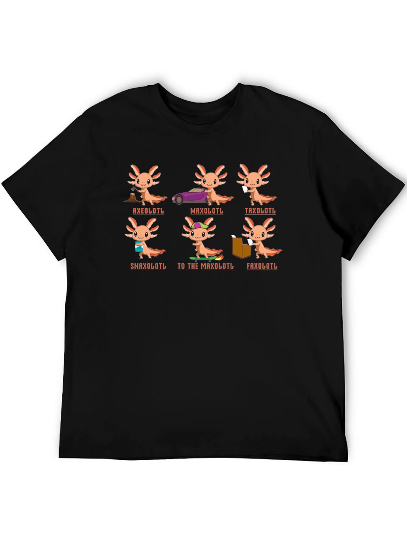 Axolotl Pun T-Shirt - Fun Amphibian Humor Tee