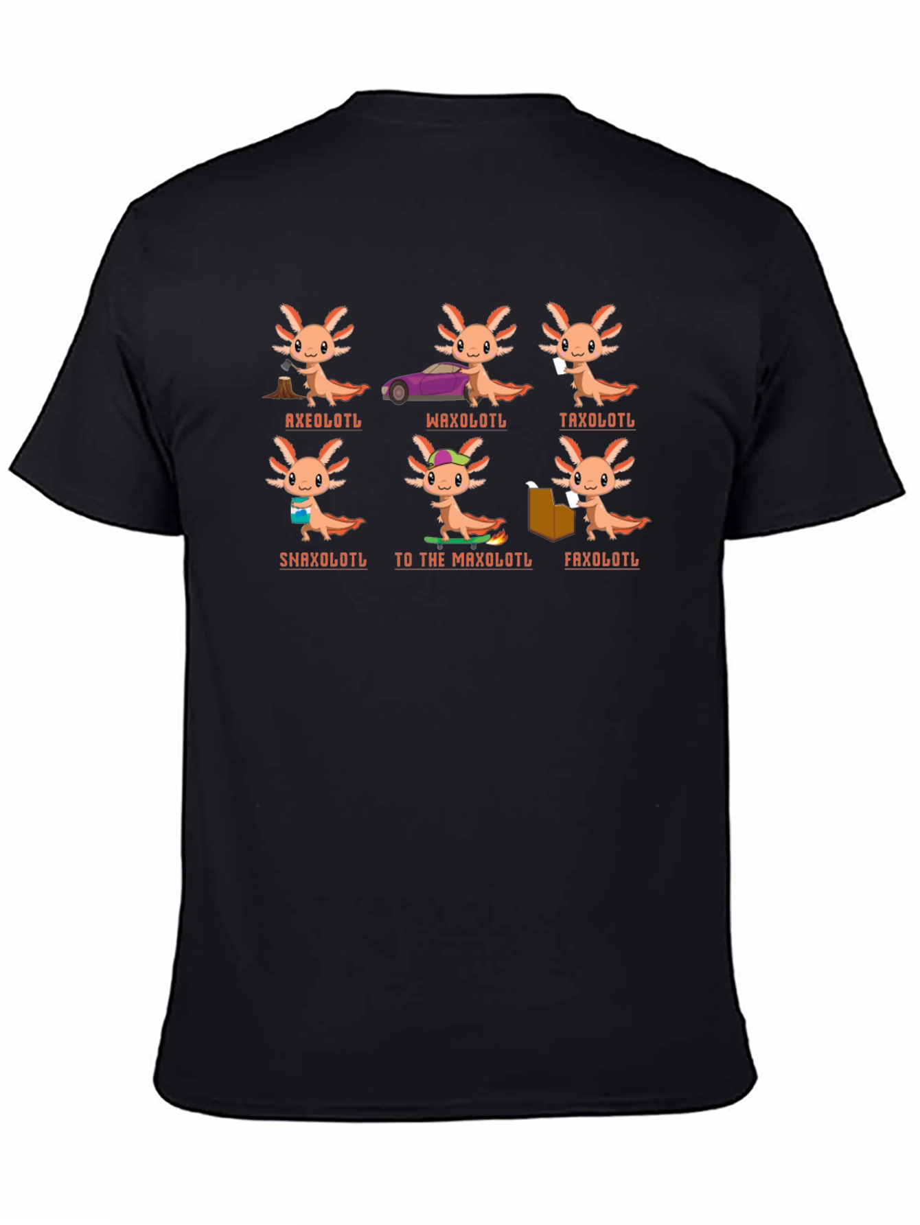 Axolotl Pun T-Shirt - Fun Amphibian Humor Tee