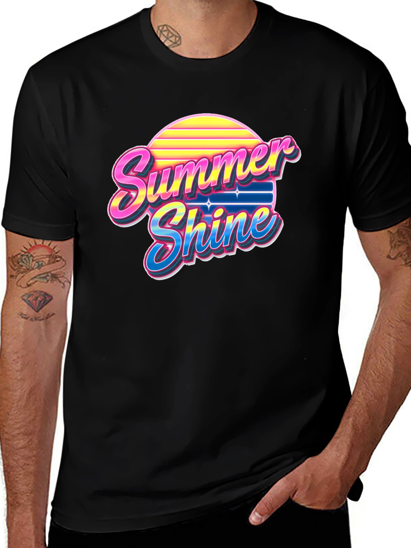 Summer Shine Retro T-Shirt