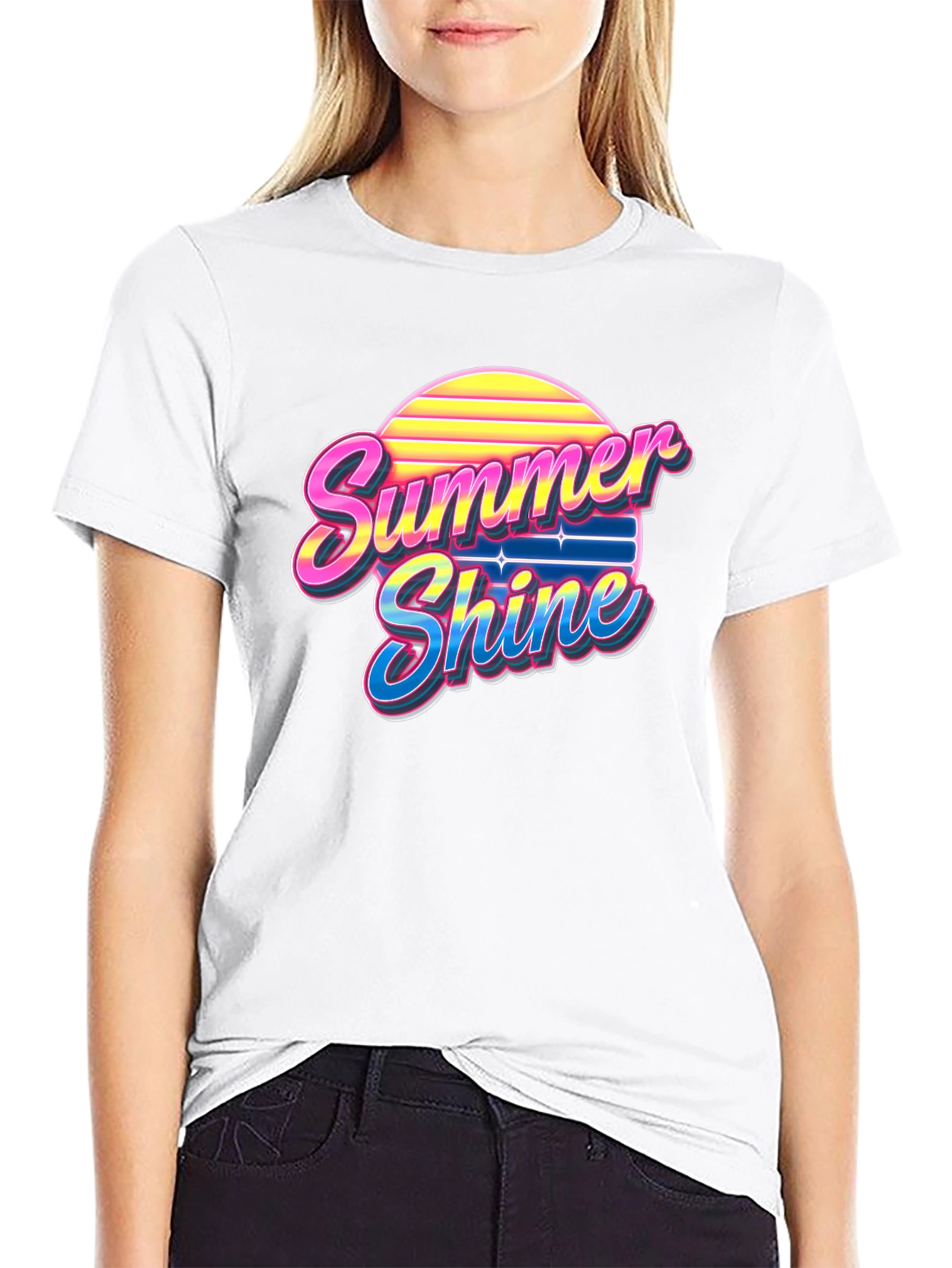 Summer Shine Retro T-Shirt
