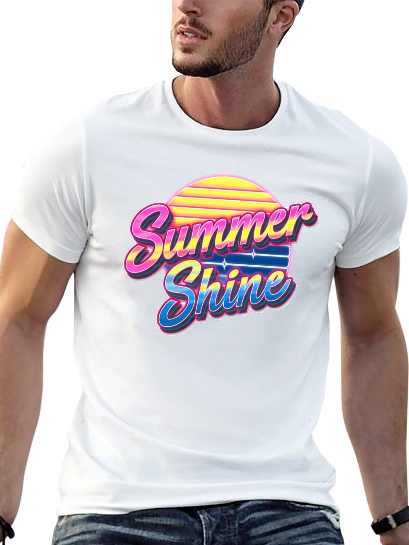 Summer Shine Retro T-Shirt