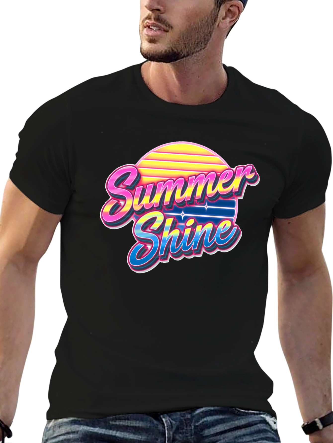 Summer Shine Retro T-Shirt