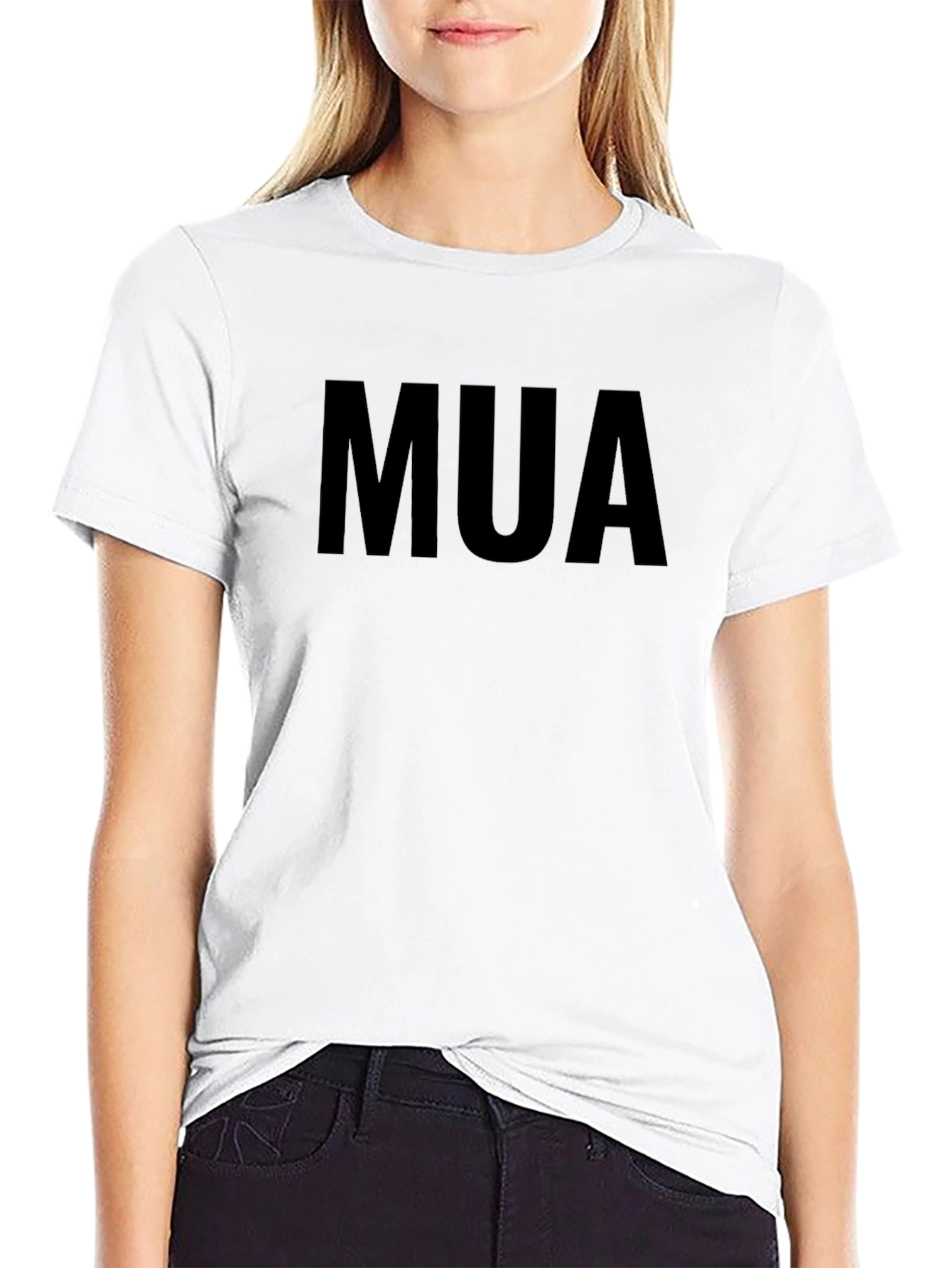 MUA Graphic T-Shirt - Casual Crew Neck Tee