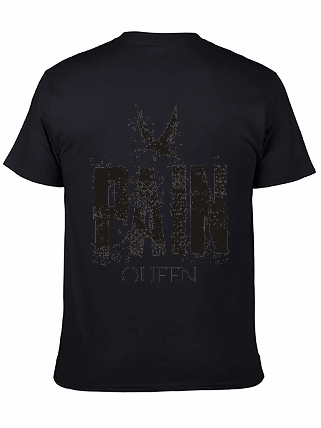 Pain Queen Graphic Tee - Black