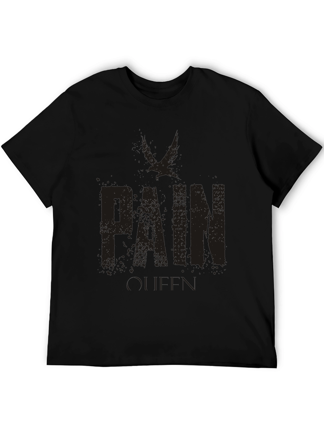 Pain Queen Graphic Tee - Black