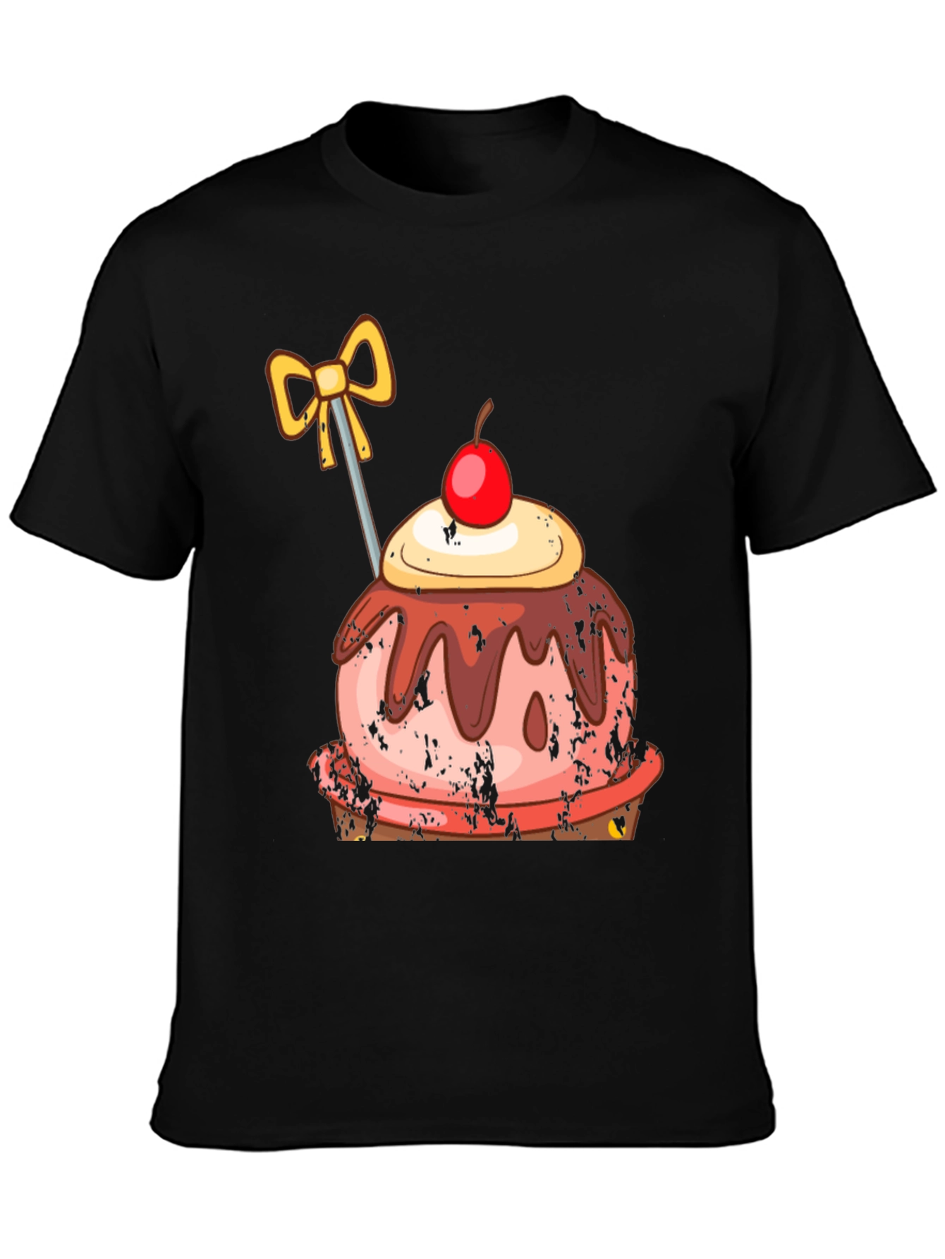 Sweet Treat Graphic Tee - Unisex Black T-Shirt