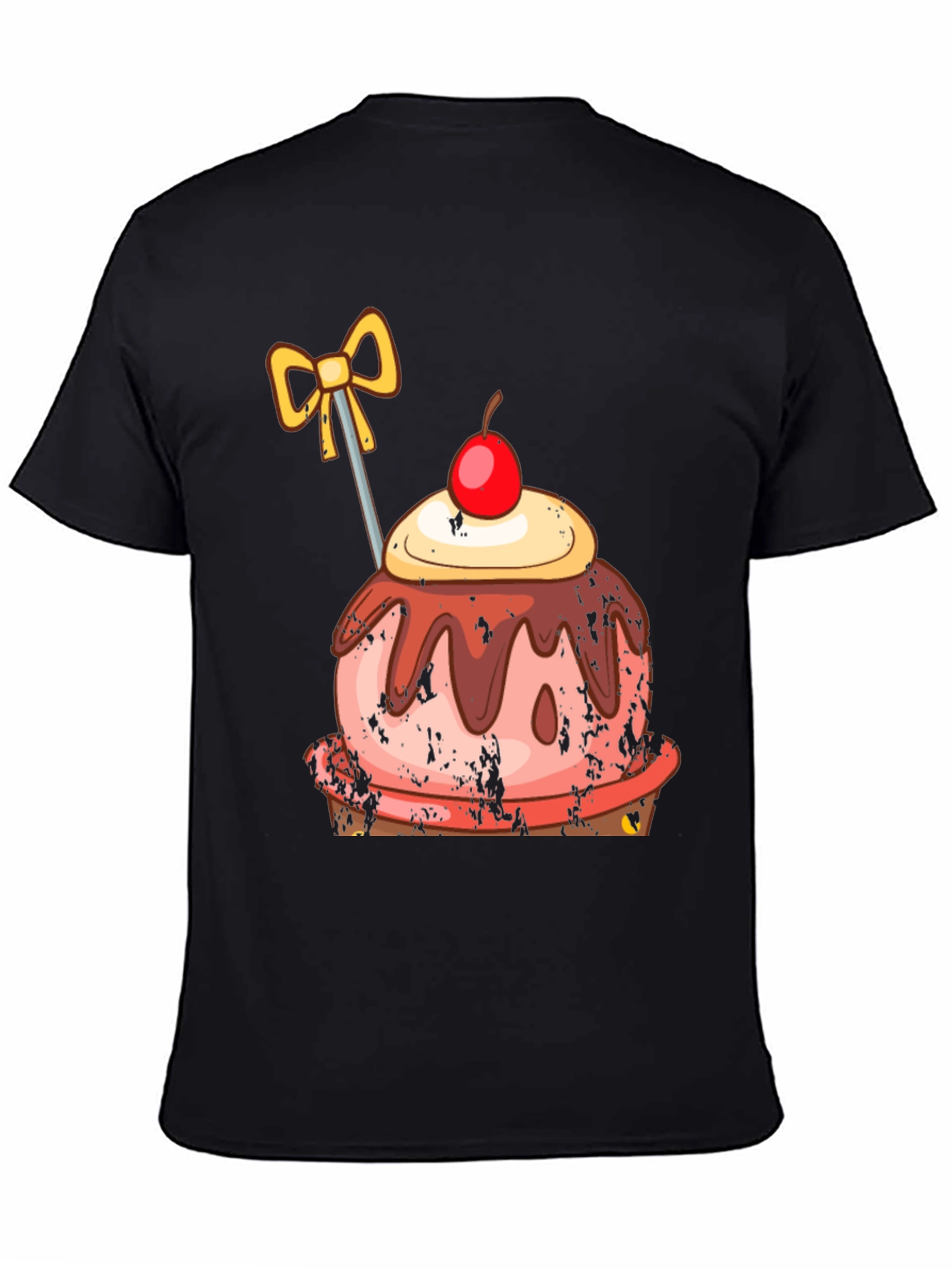Sweet Treat Graphic Tee - Unisex Black T-Shirt