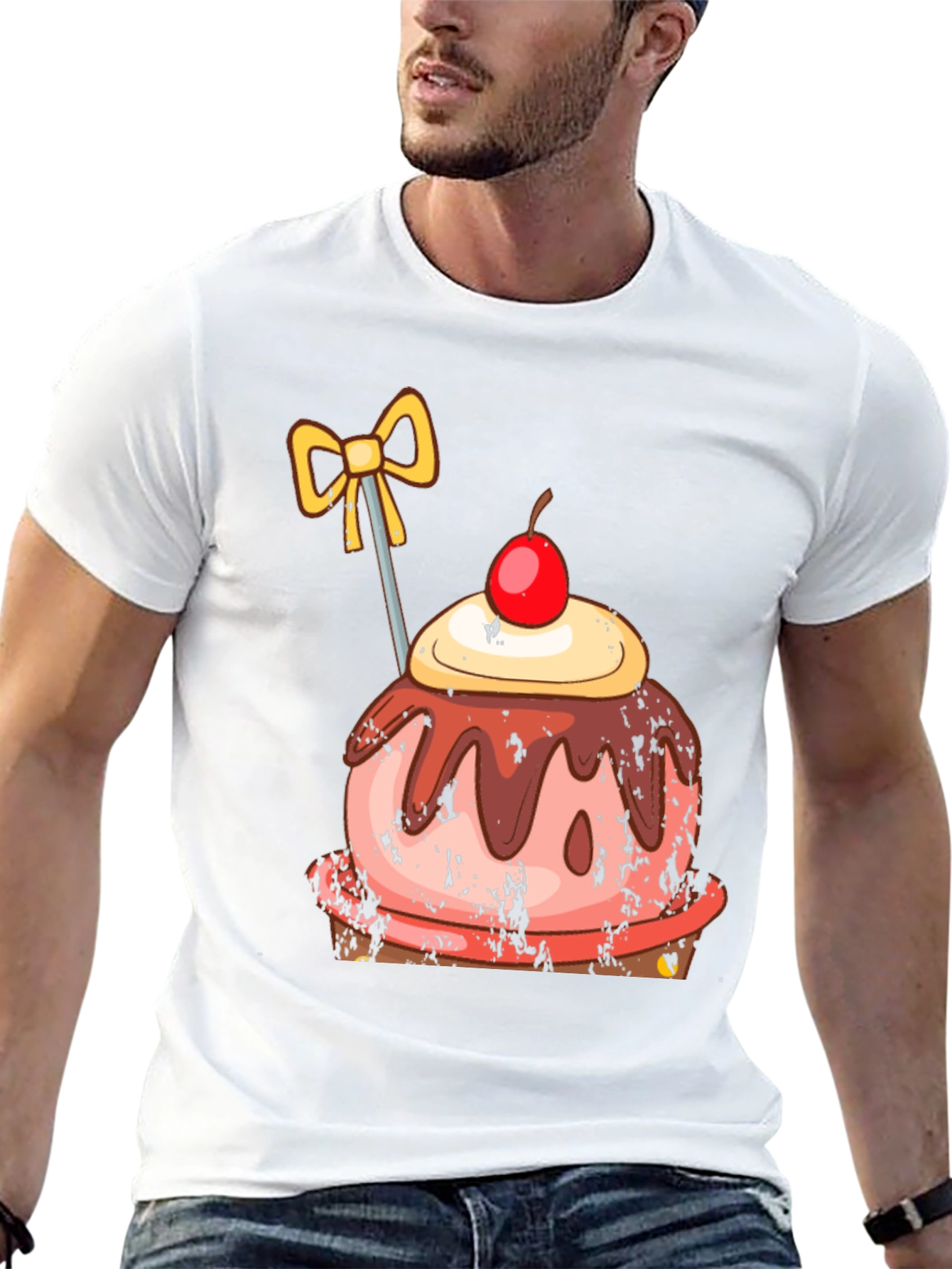 Sweet Treat Graphic Tee - Unisex Black T-Shirt