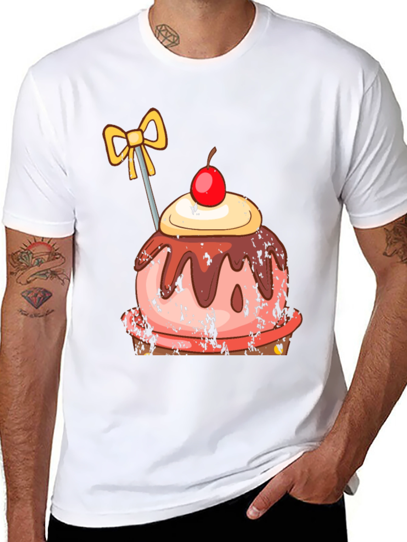 Sweet Treat Graphic Tee - Unisex Black T-Shirt