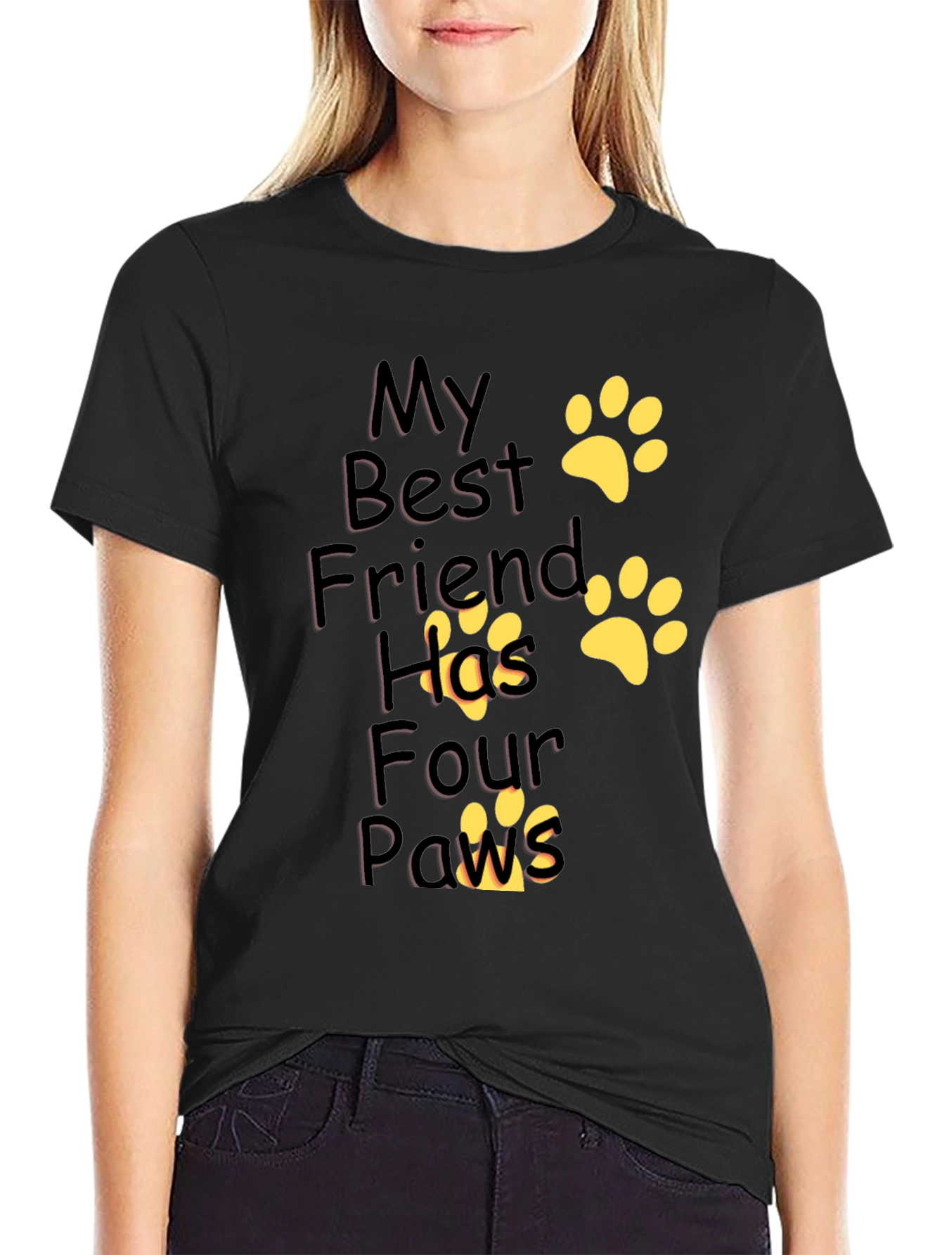My Best Friend Has Four Paws T-Shirt